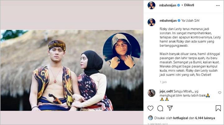Lesty Kejora dan Rizky Billar Terus ‘Diserang’ Soal Kehamilan, Mbah Mijan Bandingkan Masalah Ini