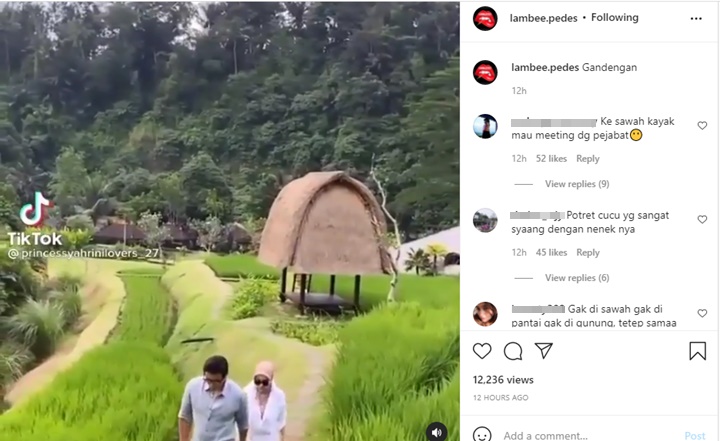 Tampil Cetar, OOTD Syahrini Saat Liburan ke Sawah Bareng Suami Jadi Perbincangan