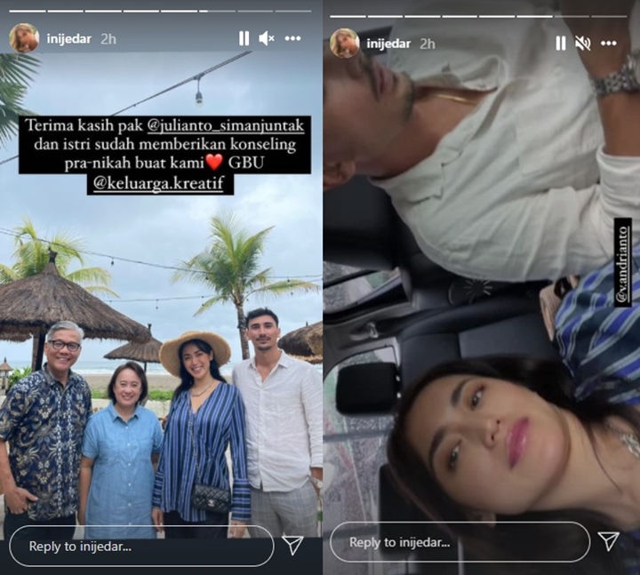 Jessica Iskandar dan Vincent Verhaag Konseling Pra Nikah