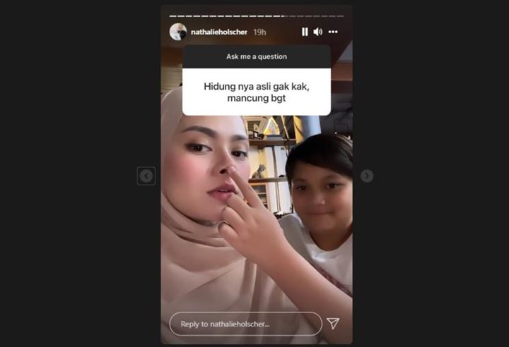 Keaslian Hidung Mancung Nathalie Holscher Dipertanyakan, Anak Sule Langsung ‘Bantu’ Jawab