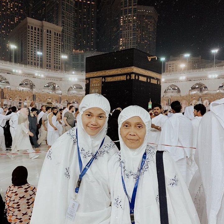 Momen Umroh bareng ibu