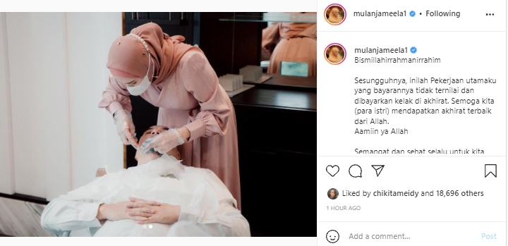 Mulan Jameela Ungkap Pekerjaan Utama