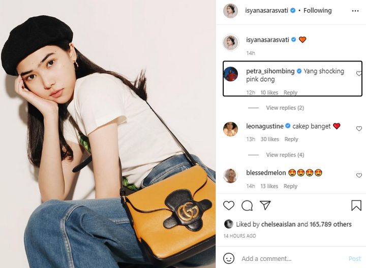 Isyana Sarasvati Pemotretan Pakai Gucci