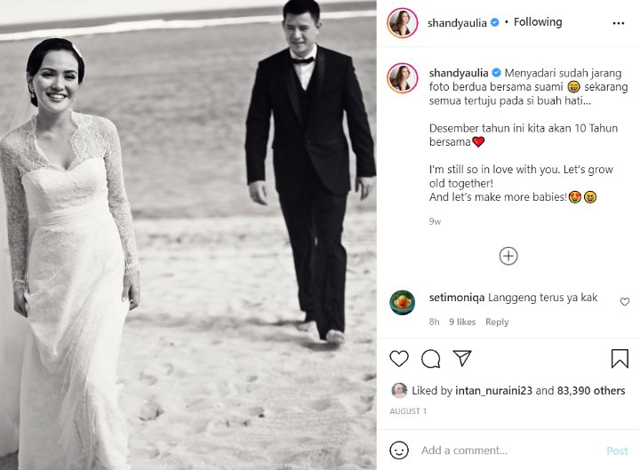 Nyesek, Shandy Aulia Pamer Foto Terakhir Bareng Suami Sebelum Hapus Status Istri Bak Pertanda Retak?