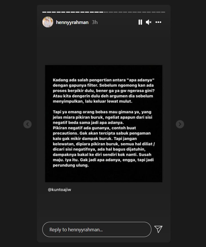 Henny Istri Alvin Faiz Sindir Sosok \'Perundung Ulung\', Ucapannya Ini Menohok Banget