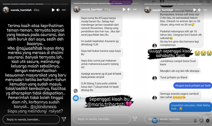 Tanggapi Keluhan Wanda Hamidah, Pihak Perusahaan Asuransi Ungkap Pembelaan Ini