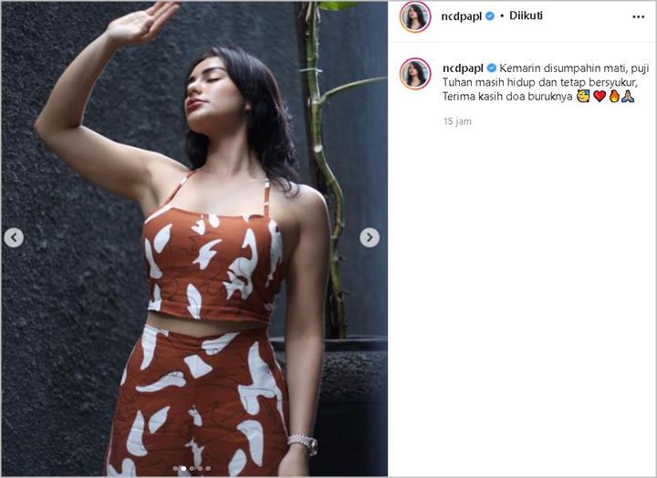 Disumpahi Meninggal Dunia, Reaksi Nora Alexandra Dipuji Habis Usai Justru Takutkan Hal Ini