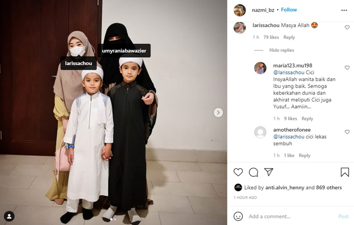 Paman Tiri Alvin Faiz Singgung Sosok Suami Mirip Firaun, Larissa Chou Sampai Ikut Komen