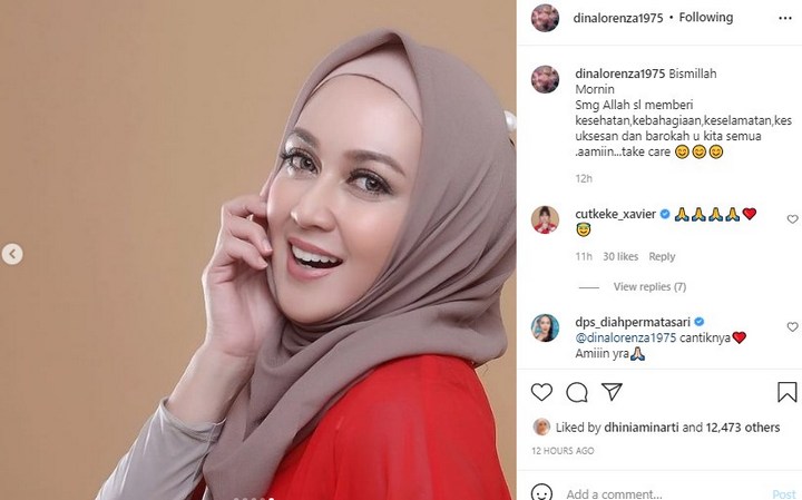 Dina Lorenza PDKT Ariel NOAH