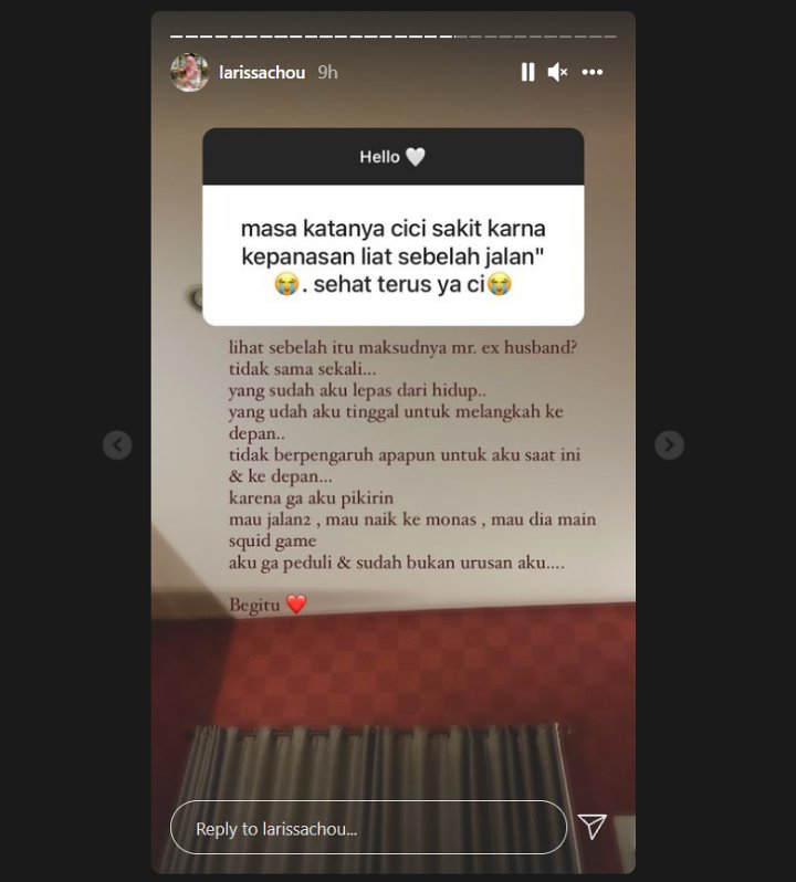Menohok, Ini Jawaban Larissa Chou Saat Disindir Cemburu Lihat Alvin Faiz dan Henny Rahman Liburan