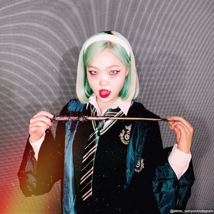 Momen tampil ala siswa Slytherin