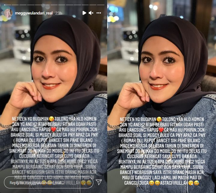 Meggy Wulandari Tanggapi Sindiran Rohimah \'Belum Punya Apa-apa\' Saat Baru Jadi Istri Kiwil