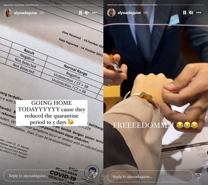 Alyssa Daguise Selesai Karantina Hanya 5 Hari