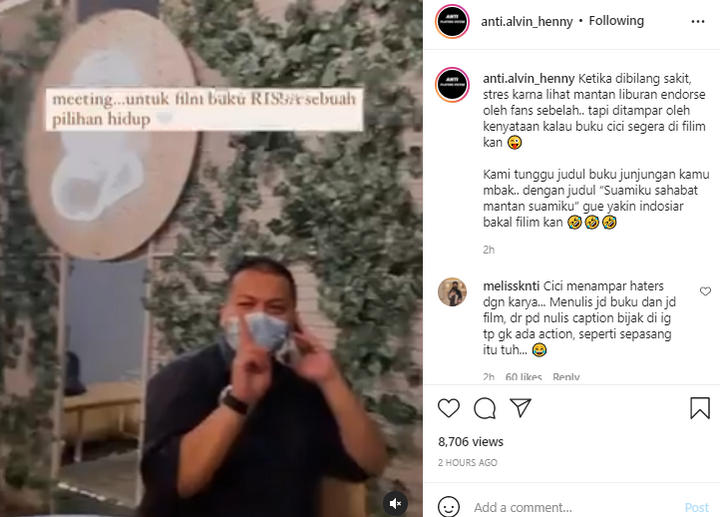 Buku Larissa Chou Jadi Film