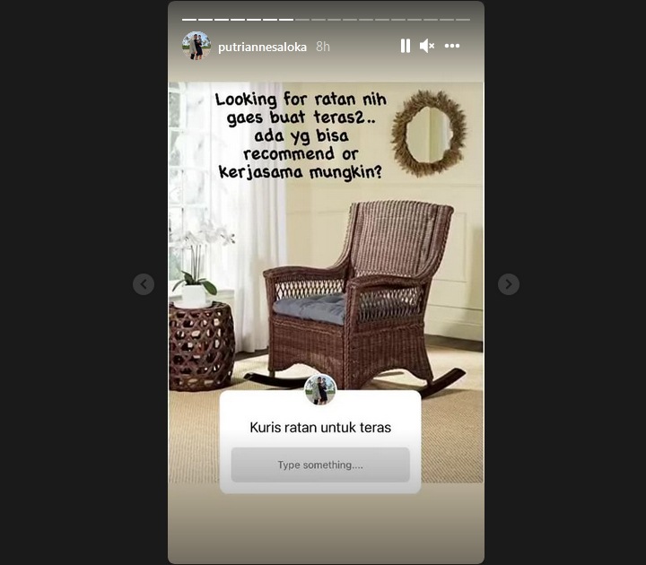 Putri Anne Curhat Dimaki Binatang Saat Tanya Soal Furnitur untuk Rumah Baru, Balas Begini