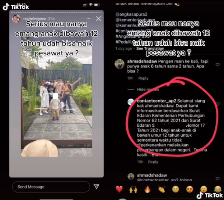 Usai Masalah Karantina, Kini Rachel Vennya Dipersoalkan Bawa Balita Naik Pesawat Saat Pandemi