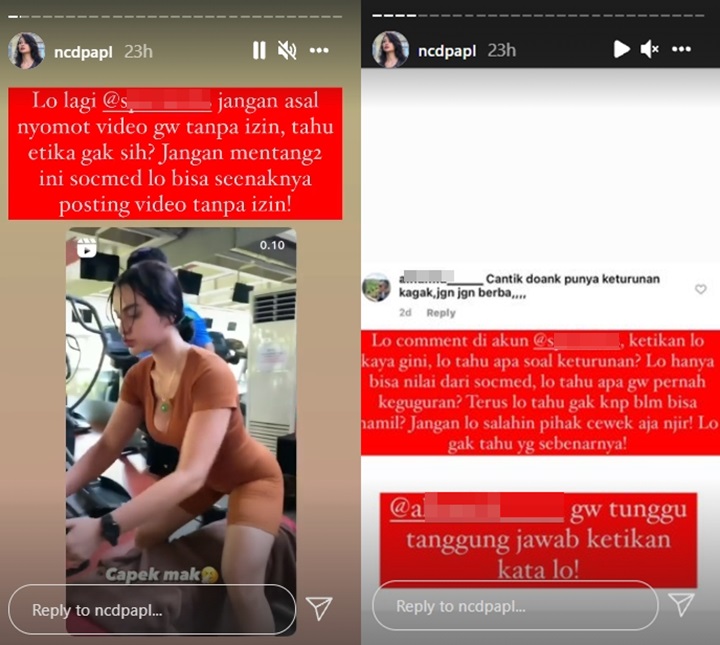 Nora Alexandra Murka Diejek Belum Punya Keturunan:Jangan Salahin Pihak Cewek Aja!