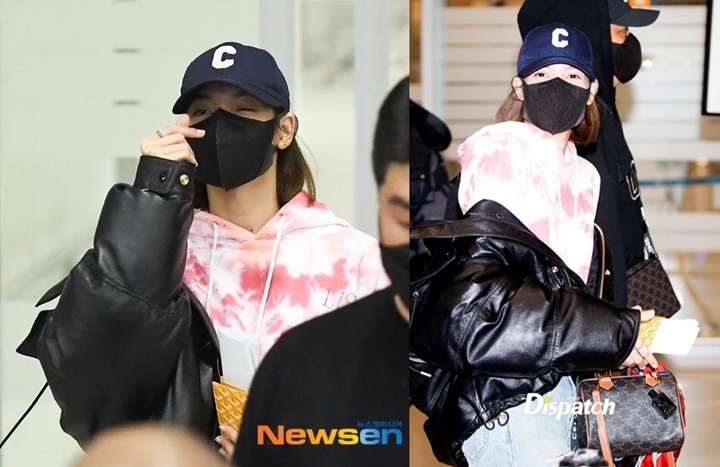 Gaya Keren Lisa BLACKPINK Pulang dari Prancis, Ekspresi Sumringah Tuai Sorotan