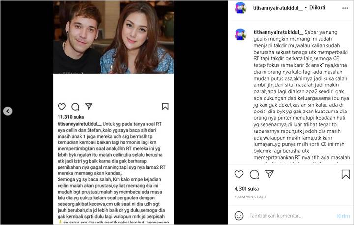 Pernah Terawang Rumah Tangga Celine Evangelista Akan Kandas, Peramal Ini Singgung Penyebabnya