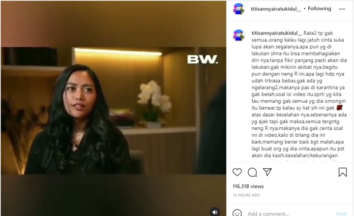 Rachel Vennya Ngaku Kabur Karantina Karena Anak, Titisan Nyai Ratu Kidul Singgung Soal Bucin