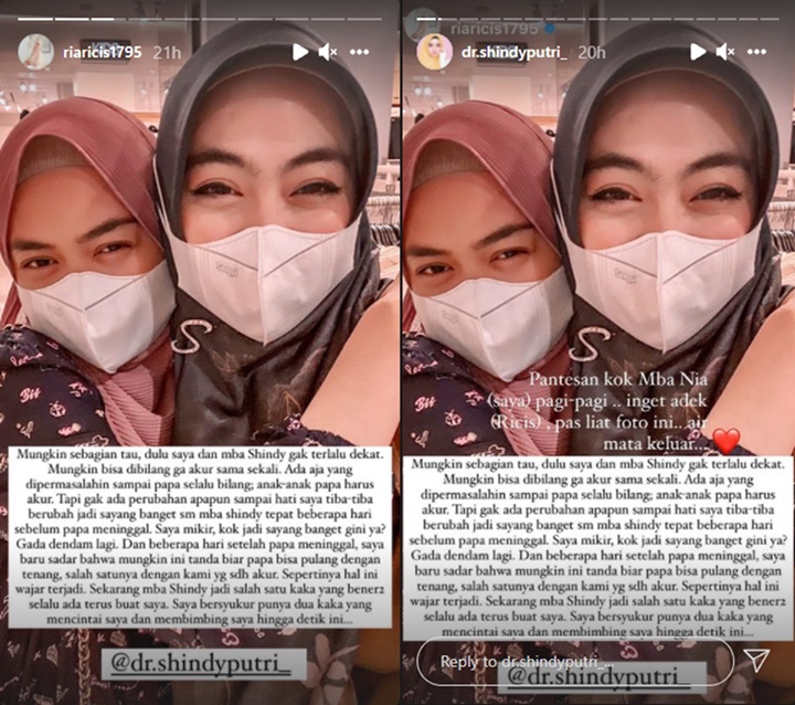 Sempat Tak Akur, Ria Ricis Akui Sering Ribut Hingga Simpan Dendam ke Kakak Kedua
