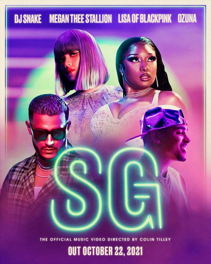 Jelang Rilis, DJ Snake Unggah Poster Baru Single Kolaborasi di \'SG\', Ada Lisa BLACKPINK