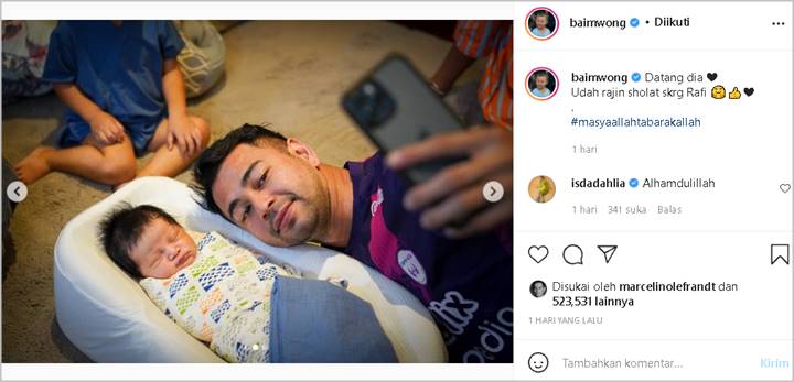 Perubahan Raffi Ahmad Terbaru Dibongkar Baim Wong, Iis Dahlia Sampai Nimbrung Ucap Syukur