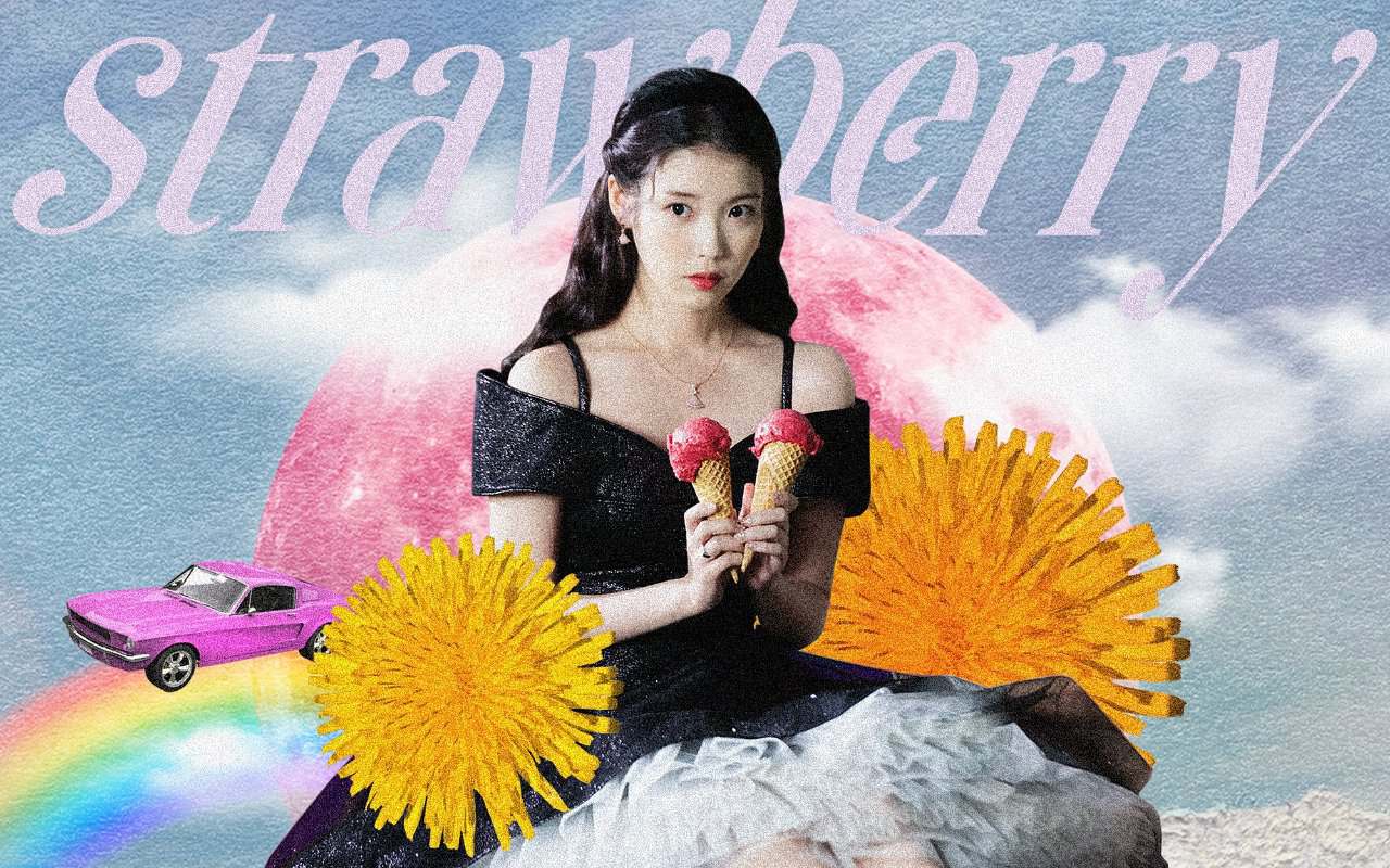 IU Raih Perfect All-Kill, Pendengar 'Strawberry Moon' Tak Sabar Ingin Dengarkan di Konser