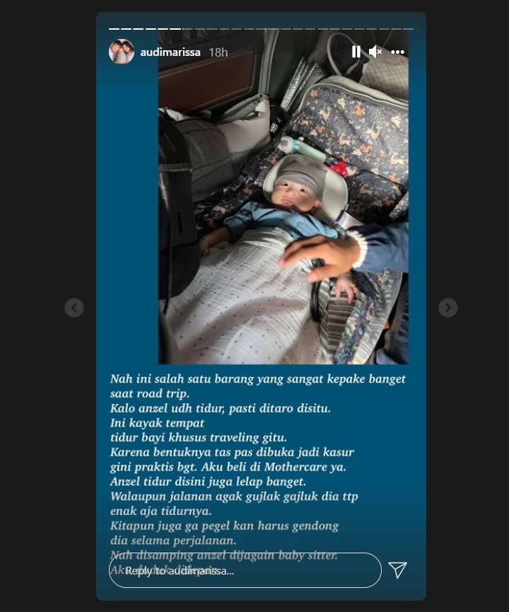 Audi Marissa Jawab Menohok Saat Dituduh Cemburu Lihat Suami Duduk Bareng Baby Sitter