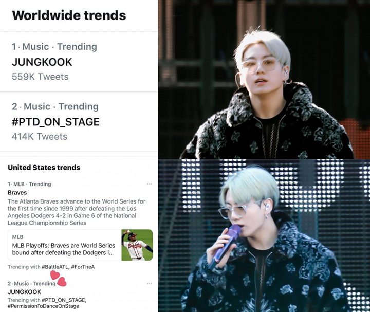 Jungkook BTS Tampil Ganteng dengan Rambut Hijau Mint di Konser, Tuai Tanggapan Begini dari Netizen