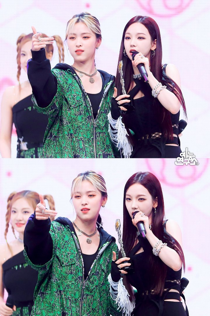 Banjir Visual, Foto Akrab Ryujin ITZY dan Karina aespa di \'Music Core\' Jadi Bahan Gosip