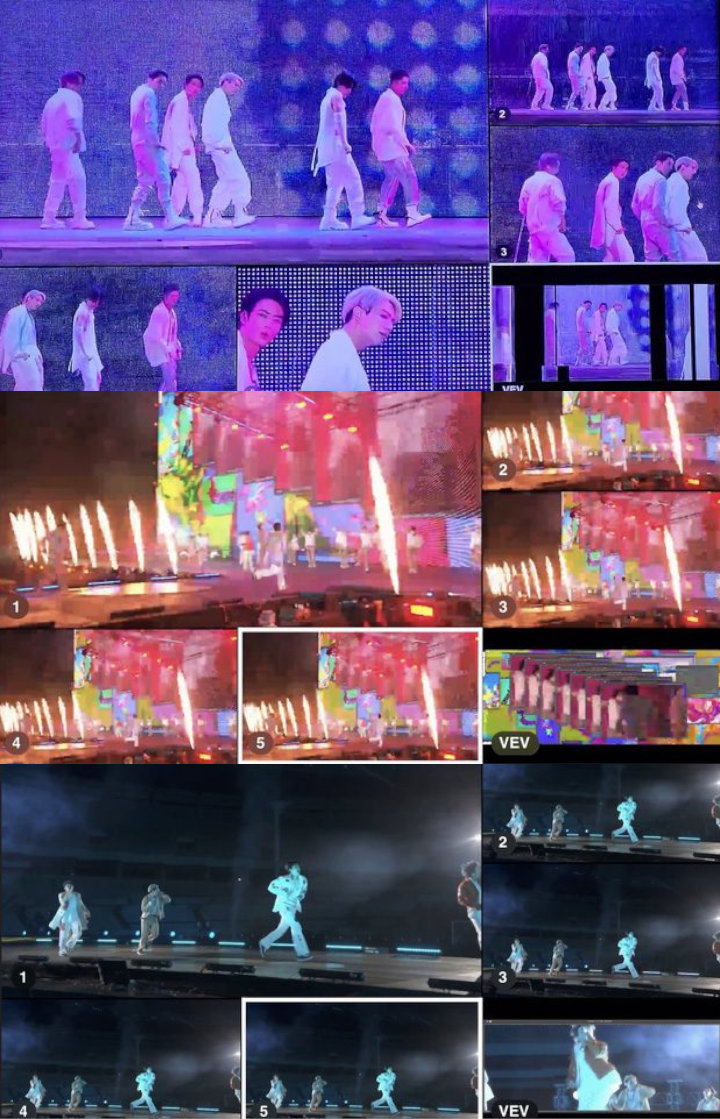 Konser Online BTS Dilengkapi Multi-View, Fans Emosi V Jarang Disorot Karena Cedera 1