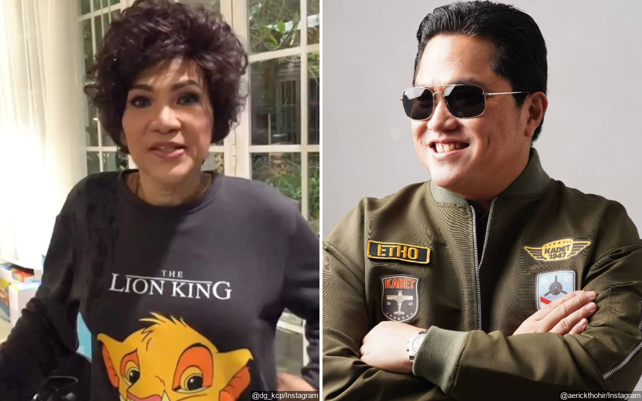 Masuk Rumah Sakit Lagi, Dorce Gamalama Dapat Bantuan Dari Erick Thohir