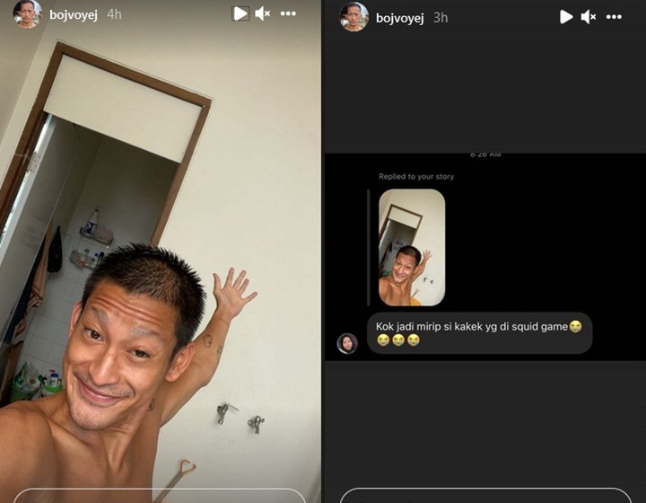 Bio One Disebut Mirip Kakek di \'Squid Game\' Saat Unggah Foto Selfie, Balas Begini