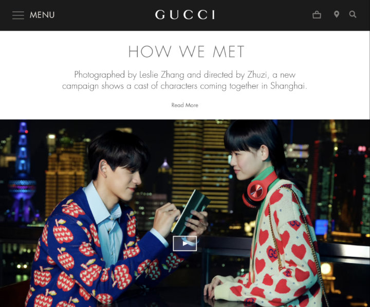 Foto Lucas WayV Muncul Lagi di Website GUCCI, Pertanda Bakal Kembali Aktif?