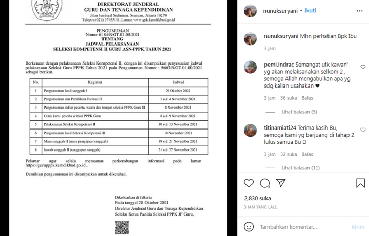 Hasil Sanggah PPPK Guru Tahap I Diumumkan Besok, Kemendikbud Upayakan Tahap II Tak Molor
