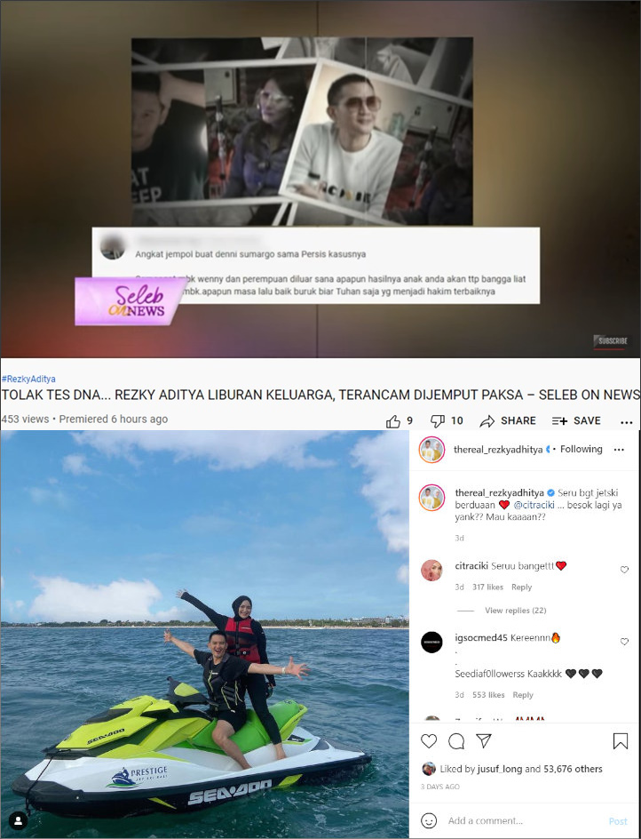 Terancam Dijemput Paksa, Sikap Tak Gentle Rezky Aditya Dibandingkan dengan Denny Sumargo