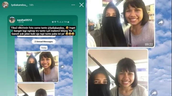 Lydia Kandou Mendadak Pamer Foto Saat Berhijab dan Bercadar