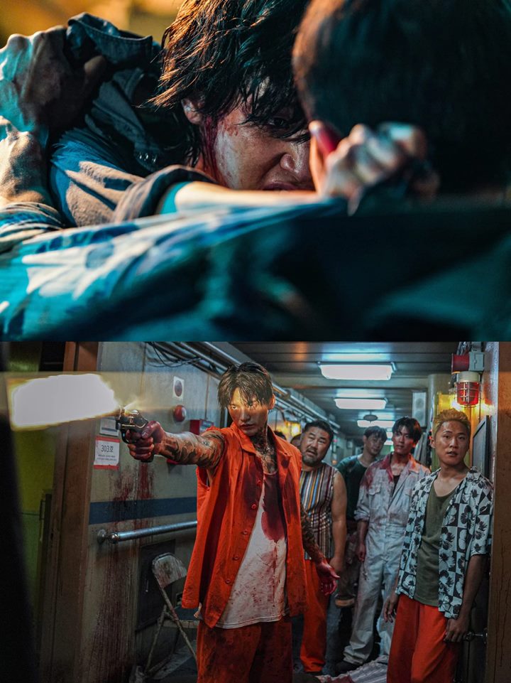 Dibintangi Seo In Guk, Film \'Project Wolf Hunting\' Rilis Foto Adegan Berdarah-Darah