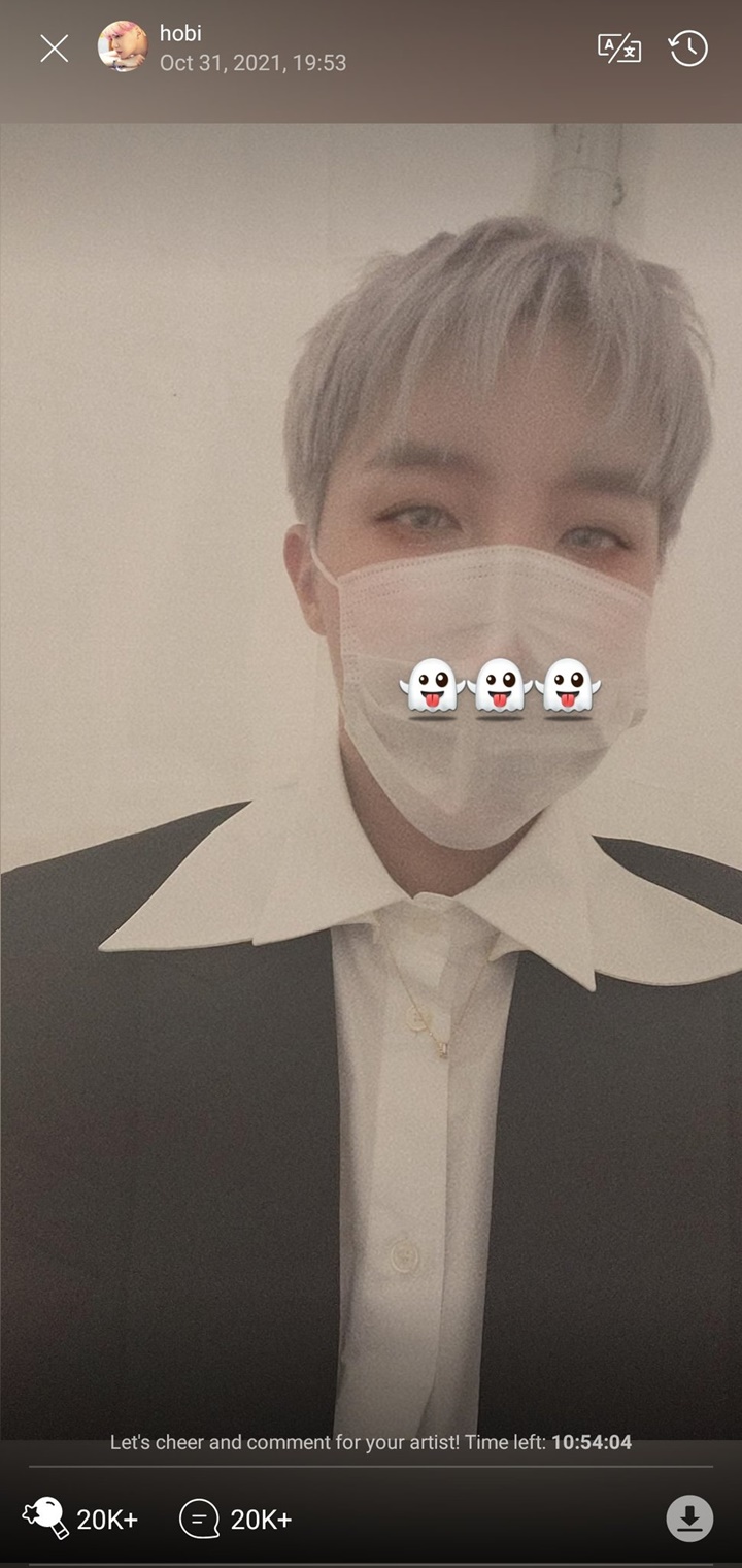 V BTS Lupa Ada Halloween 1