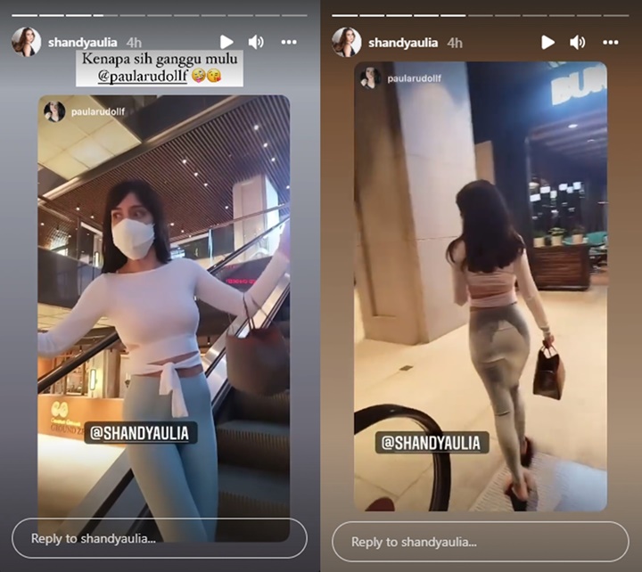 Nongkrong di Mall, Penampilan Ala Kadarnya Shandy Aulia Malah Bikin Speechless