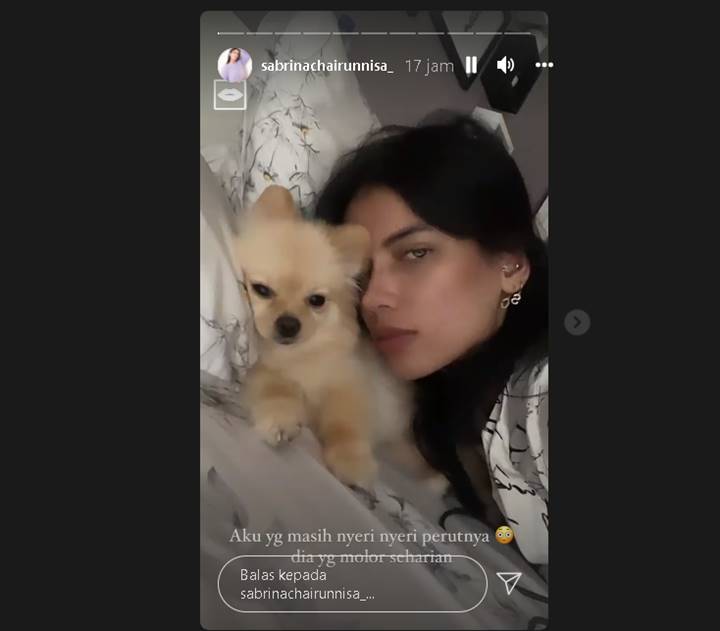 Sempat Keracunan Makanan, Sabrina Chairunnisa Kabarkan Kondisi Terbaru Masih Rasakan Nyeri