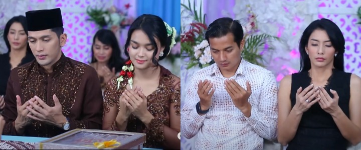 adu akting dengan tyas mirasih di 'Air Mata Tak Berujung Di Pernikahanku'