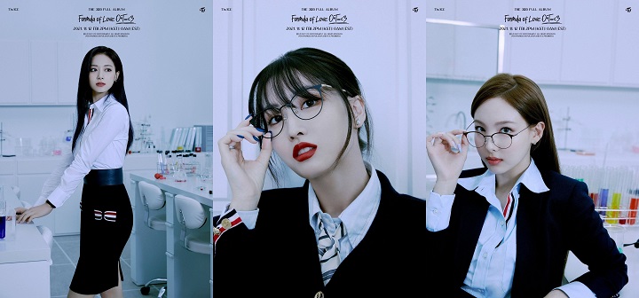TWICE Jadi Ilmuwan Cantik di Teaser Foto \'Formula of Love\', Visual Semua Member Tuai Perhatian