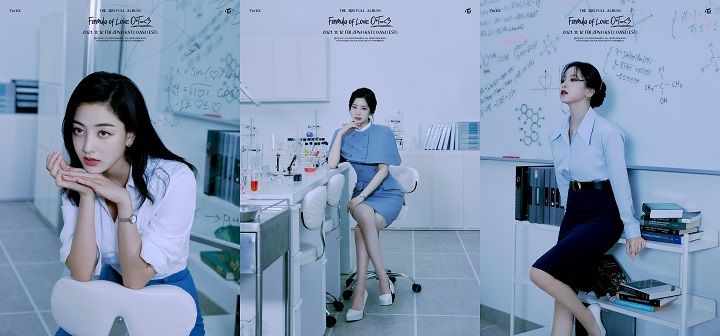 TWICE Jadi Ilmuwan Cantik di Teaser Foto \'Formula of Love\', Visual Semua Member Tuai Perhatian