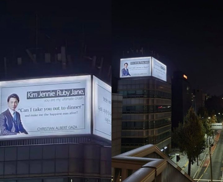 Jennie BLACKPINK Diajak Kencan Cowok Pakai Billboard Segede Gaban, Fans Tak Senang