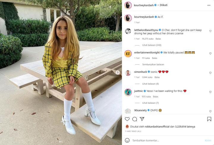 Jaga Jarak, Ini Interaksi Pertama Kourtney Kardashian dengan Scott