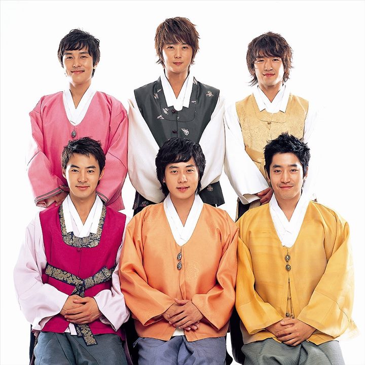 potret kompak shinhwa rayakan chuseok