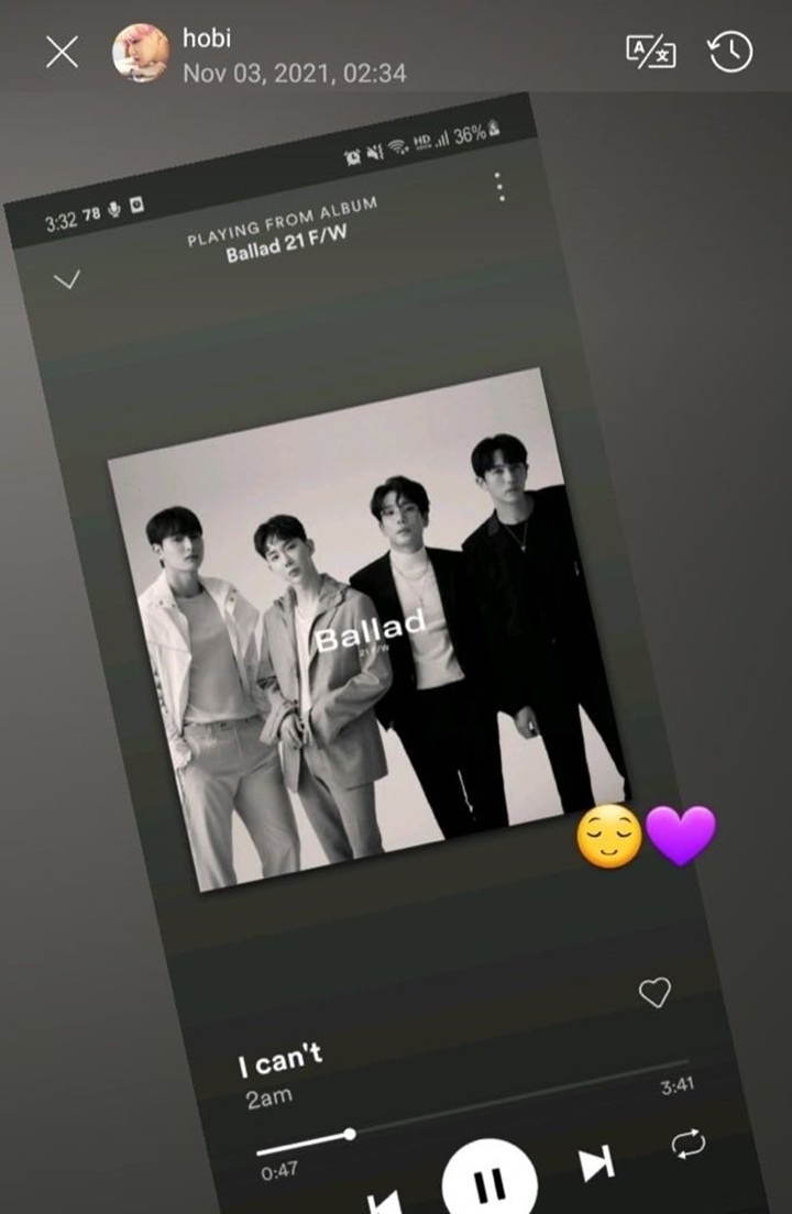 Jo Kwon Ucapkan Terima Kasih ke J-Hope BTS yang Beri Dukungan Penuh untuk Comeback 2AM