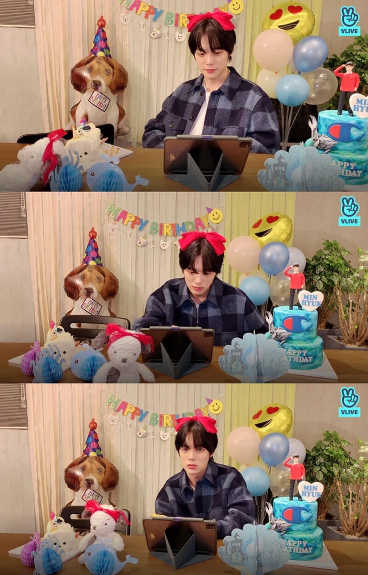 Minhyuk MONSTA X Marah Siaran Livenya Diganggu Sasaeng
